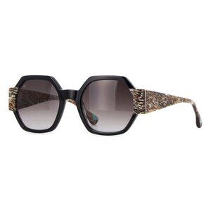 New WOODYS Havana Square Sandra 01 Sunglasses Women